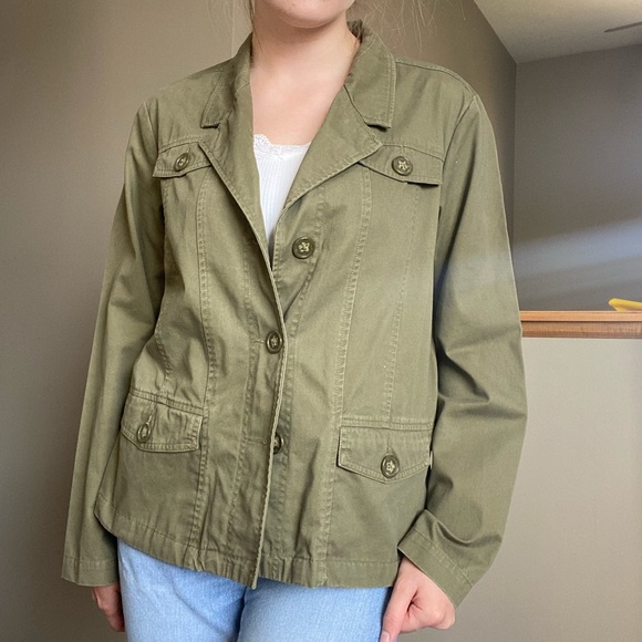 Olive Green Jacket - Picture 2 of 3